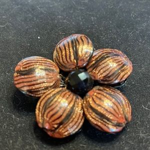 Vintage Josef Morton Flower Brooch